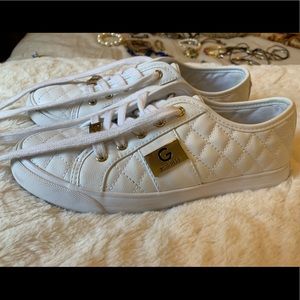 White sneakers